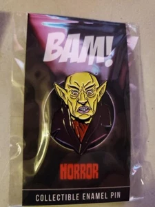 MIP- BAM! Horror Nosferatu exclusive enamel pin - Imagen 1 de 2