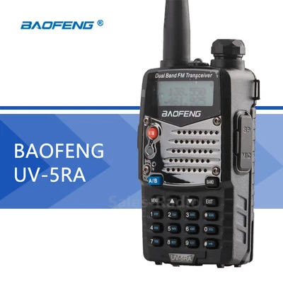 Baofeng UV-5RA 5W Walkie Talkie  Dual Band VHF/UHF FM Ham Radios Transceiver - Image 1 of 4