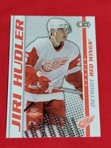 2003-04 Pacific Heads Up Jiri Hudler /899 Rookie RC #114