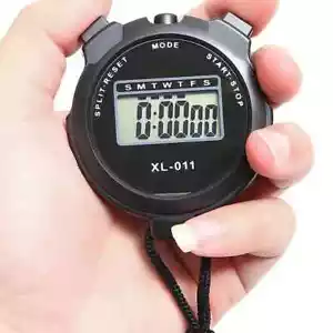 New Digital Handheld Sports Stopwatch Stop Watch Timer Alarm Counter UK Seller - Picture 1 of 16