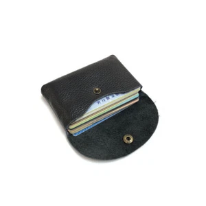 Business Credit Card Wallet Leather Smart Card-Holder Slim Money Case Coin-Purse - Bild 1 von 12