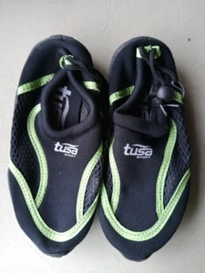 TUSA Sport Aquashoes Black/Green (Size 28/11) - Picture 1 of 5