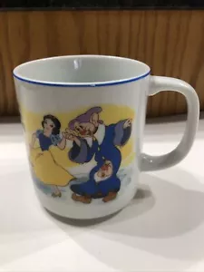 Disneyland Walt Disney World Snow White & The Seven Dwarfs Vintage Cup Mug 2-2 - Picture 1 of 10