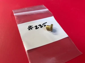 BING 53 84 54 • NOS Carb Main Jet #235 BMW Bultaco Can-Am Penton KTM Husky Maico - Imagen 1 de 1
