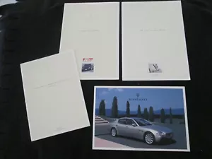 2004 Maserati DEUTSCHLAND Broschürenset Spyder Coupe GT GranSport Verkaufskatalog PK - Bild 1 von 12
