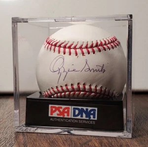 Ozzie Smith Encased autographed Official MLB Baseball PSA DNA 9.5 Sweet Spot HOF - Picture 1 of 5