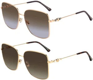 Jimmy Choo Hester Women's Square Sunglasses w/ Gradient Lens - Made in Italy - Picture 1 of 6