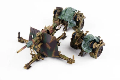 1/72 German 88 antiaircraft gun FLAK37 model Fourth Armored Division 1941 - Image 1 of 4