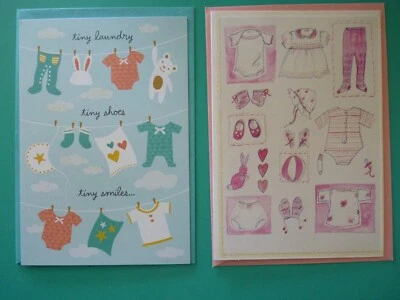 Baby Congratulations Greeting Cards Set of (2) Hallmark - Image 1 of 3