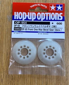 Tamiya 53954 DF-03 Hop Up Options Front One Way Bevel Gear 1/10 RC NIB - Picture 1 of 3