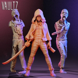 Zombies Survivor - Mishonne and Zombies | D&D Sci-Fi | Walking Dead | Zombicide - Picture 1 of 1