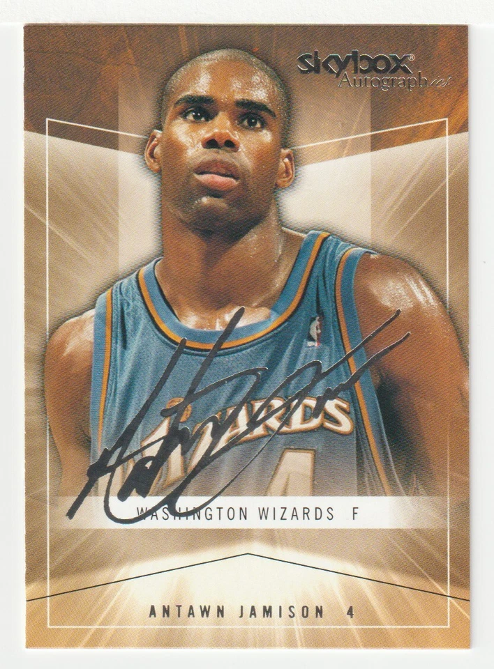Antawn Jamison - Washington (NBA Basketball) 2004-05 Skybox Autographics # 12 MT - Image 1 of 1