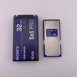 Sony 32GB SxS Pro Memory Card With Original Case (SBP-32) - Picture 1 of 6