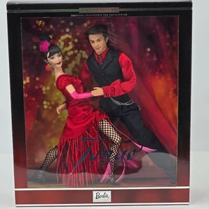 2002 Barbie & Ken Tango Dancing Couple Limited Edition FAO Schwarz NRFB #55314 - Picture 1 of 8