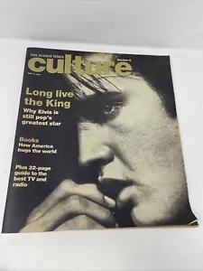 The Sunday Times Culture May 2001 Elvis Presley Section 9 Issue Magazine - Foto 1 di 3