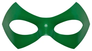 Riddler Green Costume Leather Eye Mask - MOST Authentic - FREE Bonus! - Picture 1 of 11