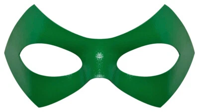 Riddler Green Costume Leather Eye Mask - MOST Authentic - FREE Bonus! - Image 1 of 4