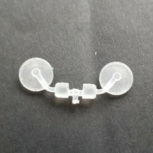 1:12 Motorcycle sports bike round bar end mirrors 3D printed for modellers - Picture 1 of 5