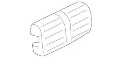 Genuine GM 1998-2001 Buick LeSabre Park Avenue Air Outlet Right 25659871 - Image 1 of 2