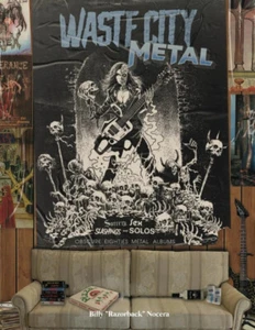 Waste City Metal book Billy Nocera Evilspeak 2024 80's heavy metal history - Imagen 1 de 1