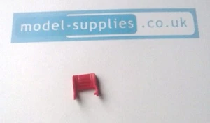 Corgi 241 Ghia L64 reproduction red plastic seat back - Picture 1 of 1