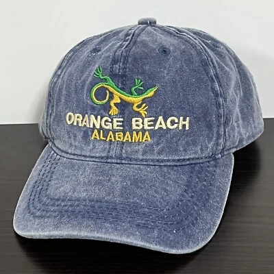 Gorra ajustable (JOUTH) Orange Beach Alabama azul - niños niños niñas Foto 1 de 4