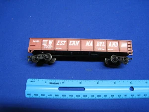 HO Scale Lifelike Western Maryland Gondola  - Freight Train - Picture 1 of 4