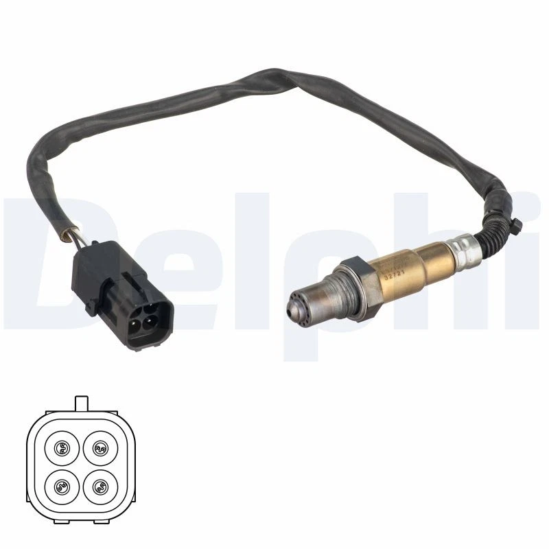 DELPHI Sonda Lambda Regolatrice Per Lada Niva 1700 I 4X4 Kalina Kombi 1.6 - Immagine 1 di 1