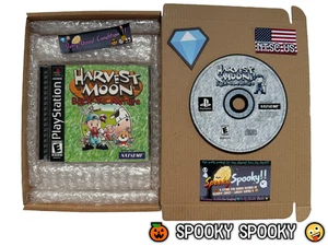 Harvest Moon Back to Nature PS1 - NTSC-U/C USA VGC CIB with Reg - Natural Disc - Picture 1 of 12