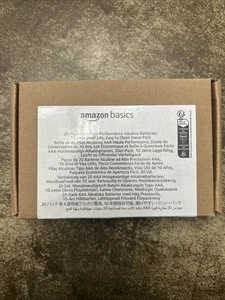 Amazon Basics AAA Alkaline Hochleistungsbatterien, 1,5 Volt, 10 Jahre Regal - Bild 1 von 2