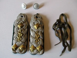 NVA 1 paar Schulterstücke  Rückwärtiger Dienst RD Oberst Arzt - Picture 1 of 2