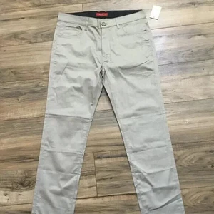 GUESS Herren Khaki Hose Slim Fit Chino Skinny Stretchig Mid Rise 36X32 - Bild 1 von 8