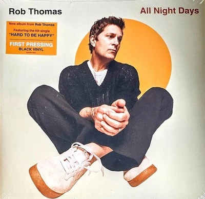 ROB THOMAS ALL NIGHT DAYS - VINYL LP " NEW, SEALED "