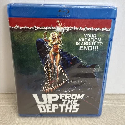 Up From The Depths (Bluray) Scream Factory - Limited Edition - Rare! 1000 NEW Foto 1 de 4