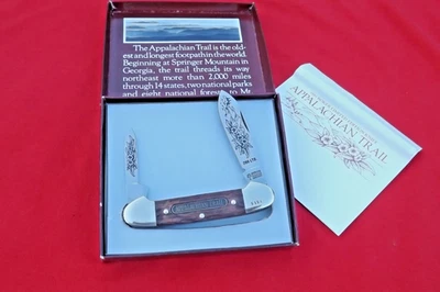 VINTAGE BOKER TREE BRAND SOLINGEN GERMANY APPALACHIAN TRAIL CANOE KNIFE   N BOX - Image 1 of 4