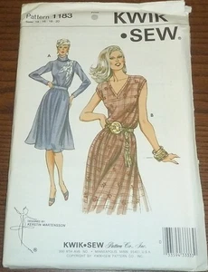 Kwik Sew  Pattern 1183 Misses Top And SkirtDress Size 14 16 18 20 Uncut - Picture 1 of 1