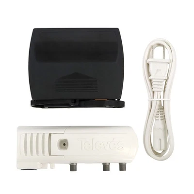 Televes® 2-Input TForce Mast Amplifier with BOSS-Tech and “F” Power Supply Unit - Image 1 of 4