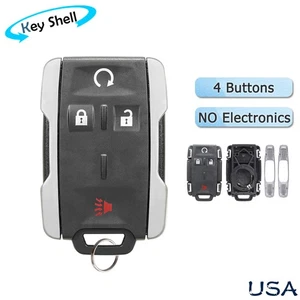 For 2014 2015 2016 2017 GMC Sierra 1500 2500 3500 Car Key Fob Case Shell Cover - Picture 1 of 8