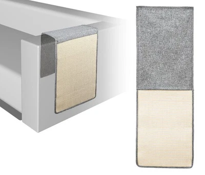 EYEPOWER Sofa Kratzmatte für Katzen 130x44cm Sisal Möbel Kratzschutz Couch Sessel Kratz