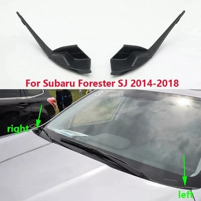 2x Cubierta de moldura de esquina limpiaparabrisas delantero para Subaru Forester SJ 2014-18 Foto 1 de 4