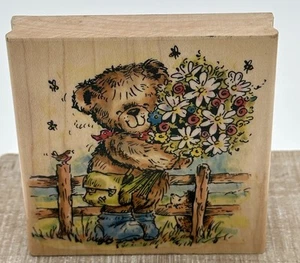 PENNY BLACK INC. Rubber Stamp Michael Woodward Creations Buzzin’ Buddies 349K - Picture 1 of 2