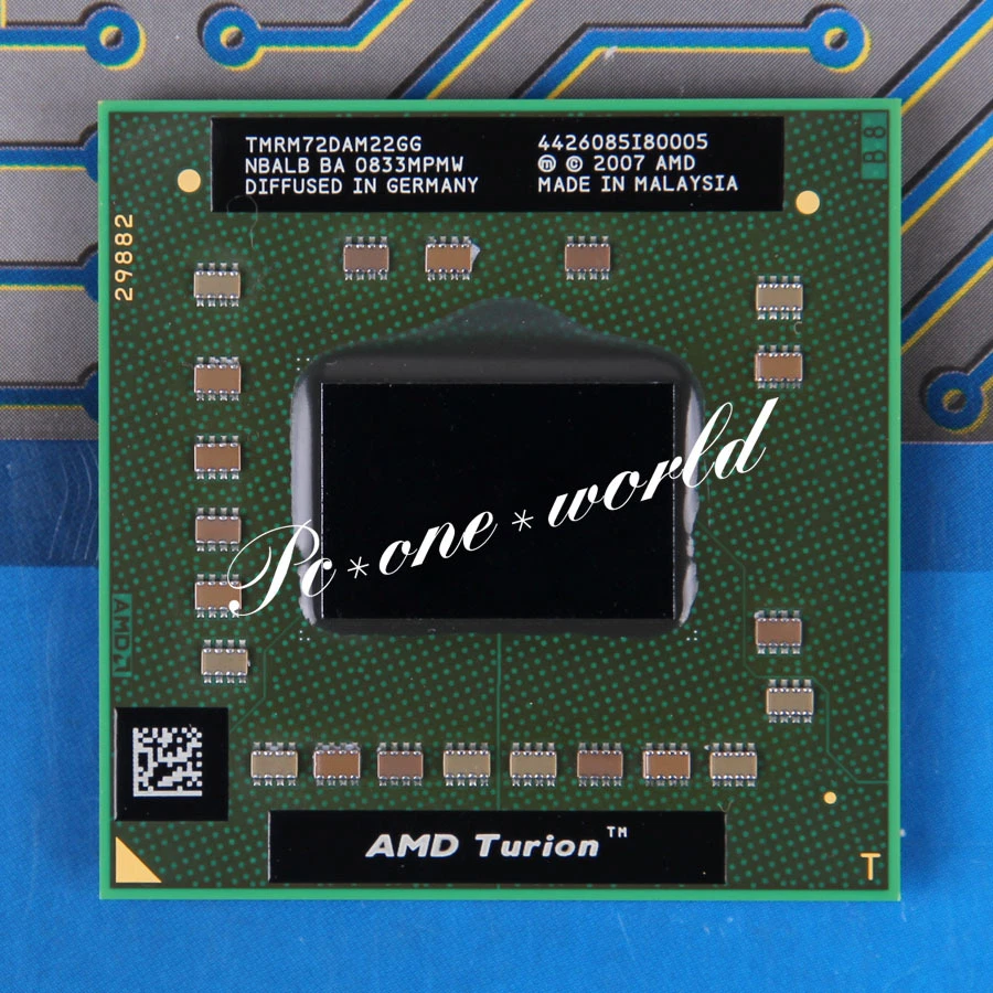 100% OK TMRM72DAM22GG AMD Turion X2 RM-72 2.1 GHz CPU Processor - Image 1 of 1