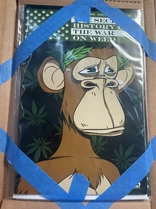 Bored Ape Yacht Club LE /500 Comic Book BAYC Secret History of the War on Weed - Picture 1 of 1