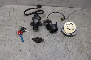 2006 Ducati Monster S2R1000 Lock Set W/ Ignition Key Seat Lock Gas Cap - Picture 1 of 9