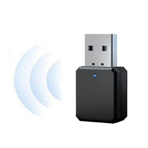 Universal USB Bluetooth 5.1 AUX Music Stereo Wireless Audio Receiver Adapter - Picture 1 of 11