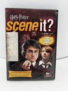 2006 Harry Potter Scene It? The DVD Game Sampler New Sealed Disc Firm In Case - Picture 1 of 2