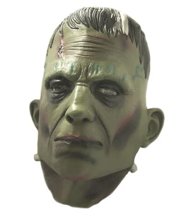 Máscara Monstruo Verde Frankenstein Látex Boris Karloff Halloween Horror Cosplay - Imagen 1 de 4