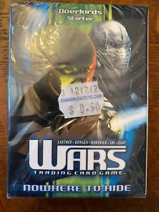 Decifratore 2005 Wars CCG Overlords Starter Deck TCG Nowhere To Hide -- Sigillato nuovo! - Foto 1 di 5