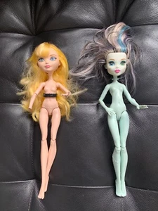 Monster / Ever After High Frankie Stein 2015 / Apple White (fehlende Hand) 2012 Puppen - Bild 1 von 7