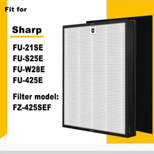 For Sharp Air Purifier FZ 425SEF Filter For FU-21SE, FU-S25E, FU-W28E, FU-425E - Picture 1 of 6